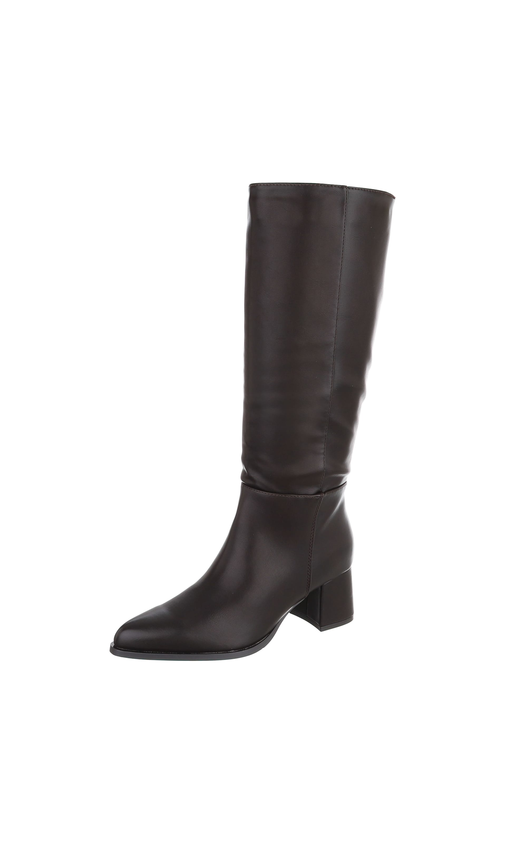 Ital-Design Boots in Brown: front