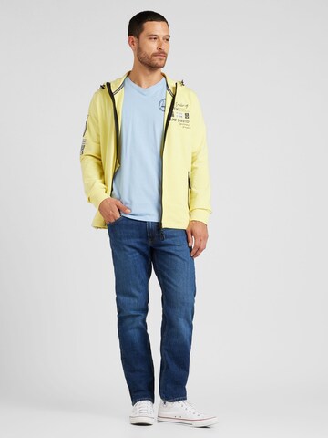 T-Shirt 'Cruise North' CAMP DAVID en bleu