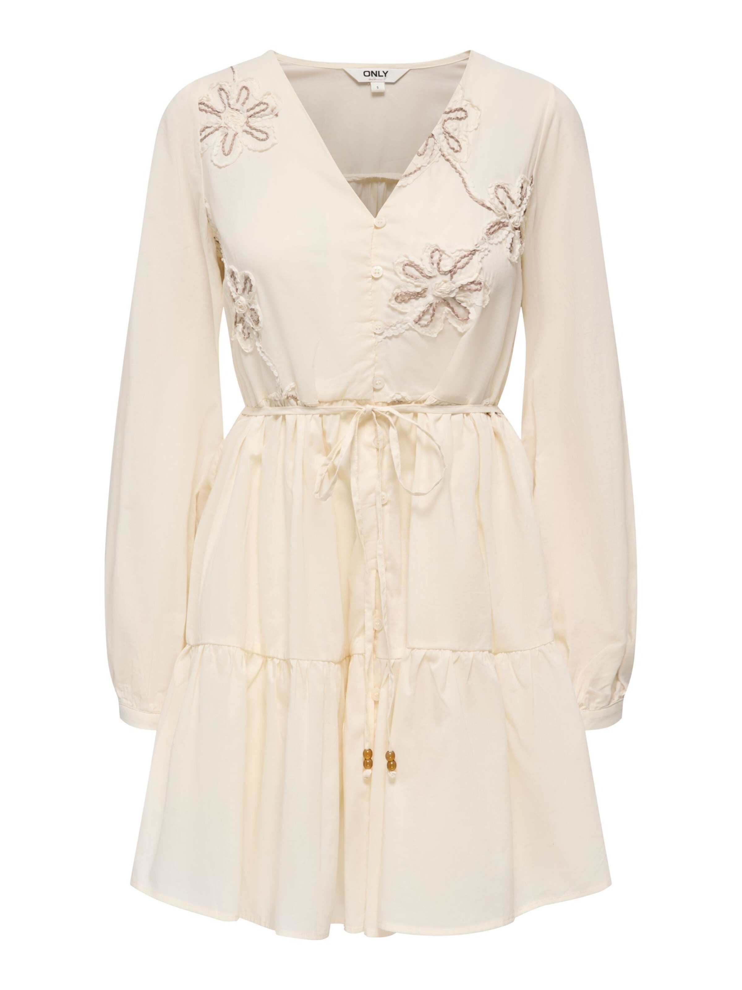 ONLY Blousejurk 'ONLEnore' in de kleur Mokka / Wolwit, Productweergave