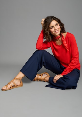 FLASHLIGHTS Pullover in Rot