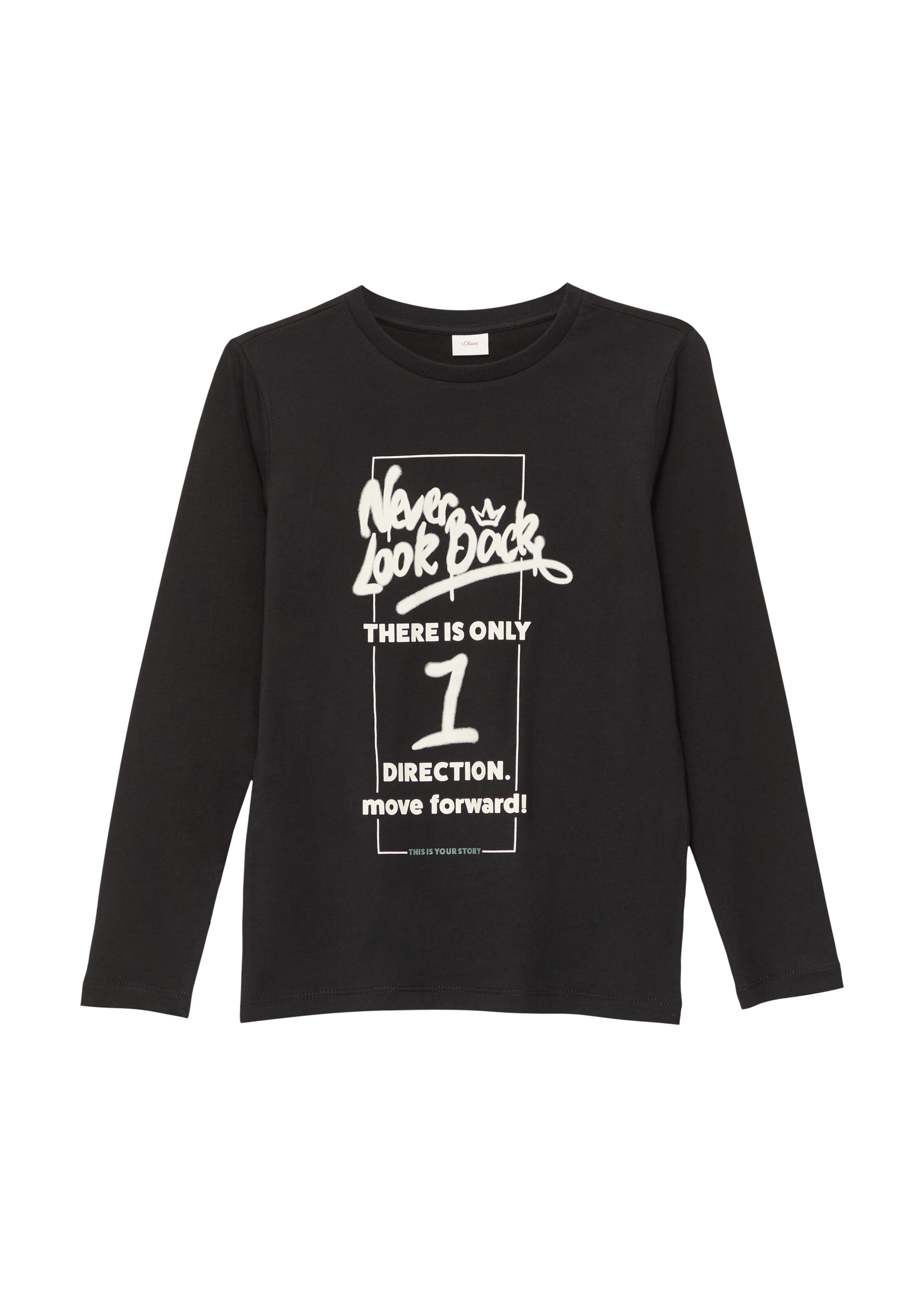 T-Shirt s.Oliver en noir : devant