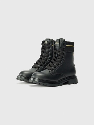 TOMMY HILFIGER Boots 'Elastic' in Black: front