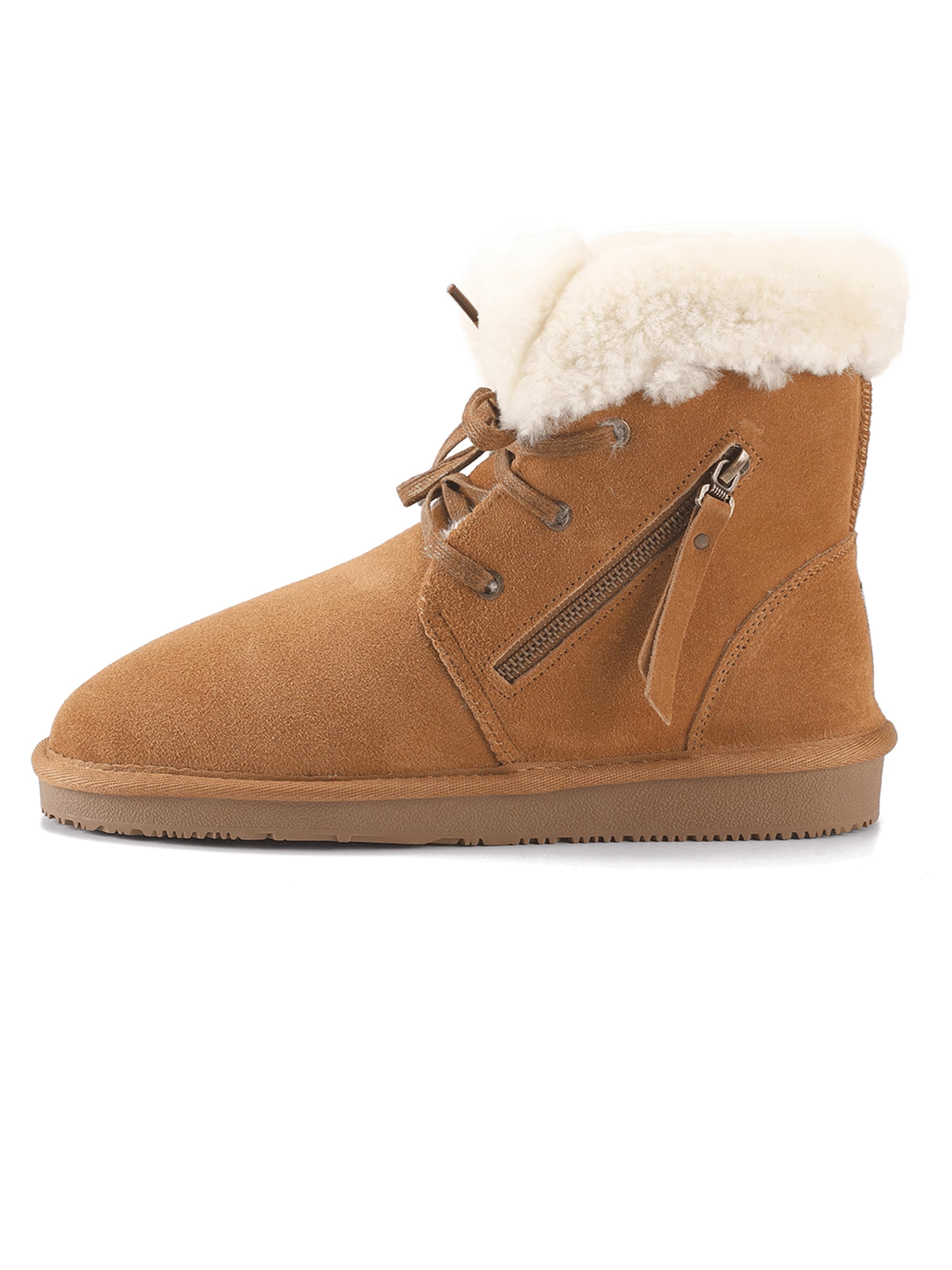 Gooce Snow Boots 'Agarita' in Brown: front