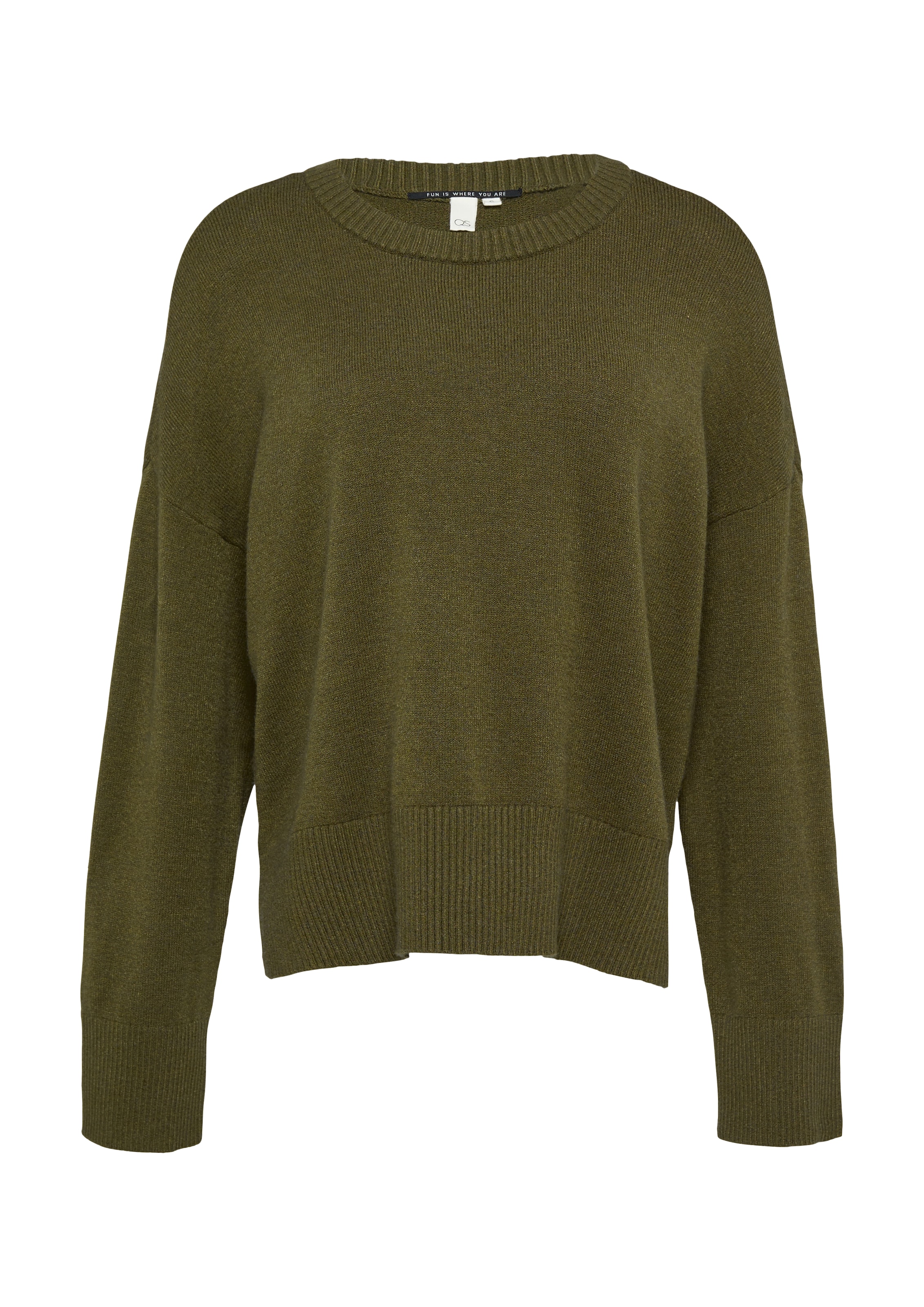 QS Sweater in Green: front