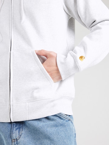 Giacca di felpa 'Chase' di Carhartt WIP in grigio