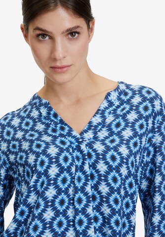 Cartoon Blouse in Blauw