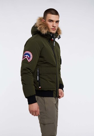 JACK1T Sportjacke ' Neo Mountain ' in Grün