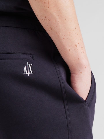 ARMANI EXCHANGE Tapered Broek in Blauw