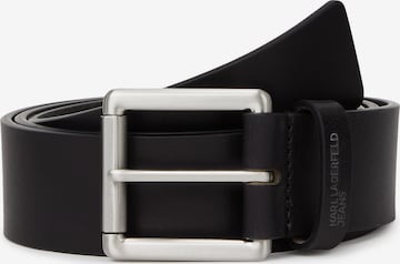 KARL LAGERFELD JEANSRemen - crna boja: prednji dio