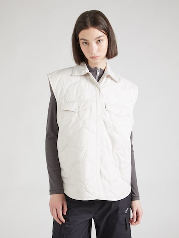 Nike Sportswear Bodywarmer 'ESSENTIAL' in Beige: voorkant