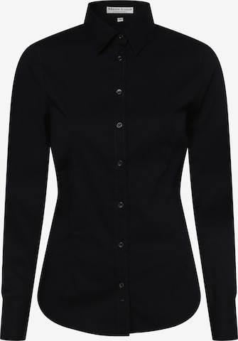 Marie Lund Blouse in Blauw: voorkant