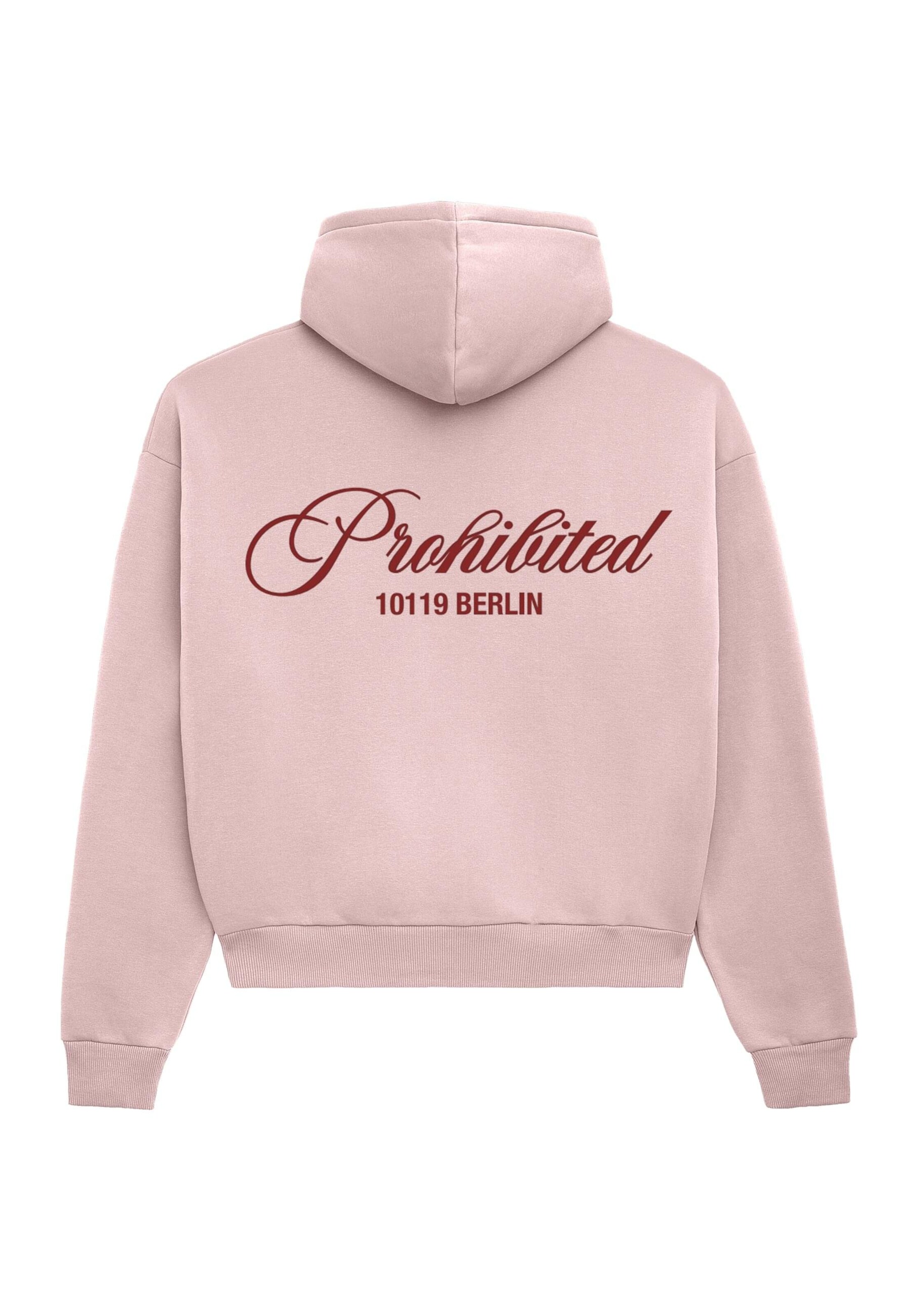 Prohibited Sweatshirt 'Hometown' in Pink