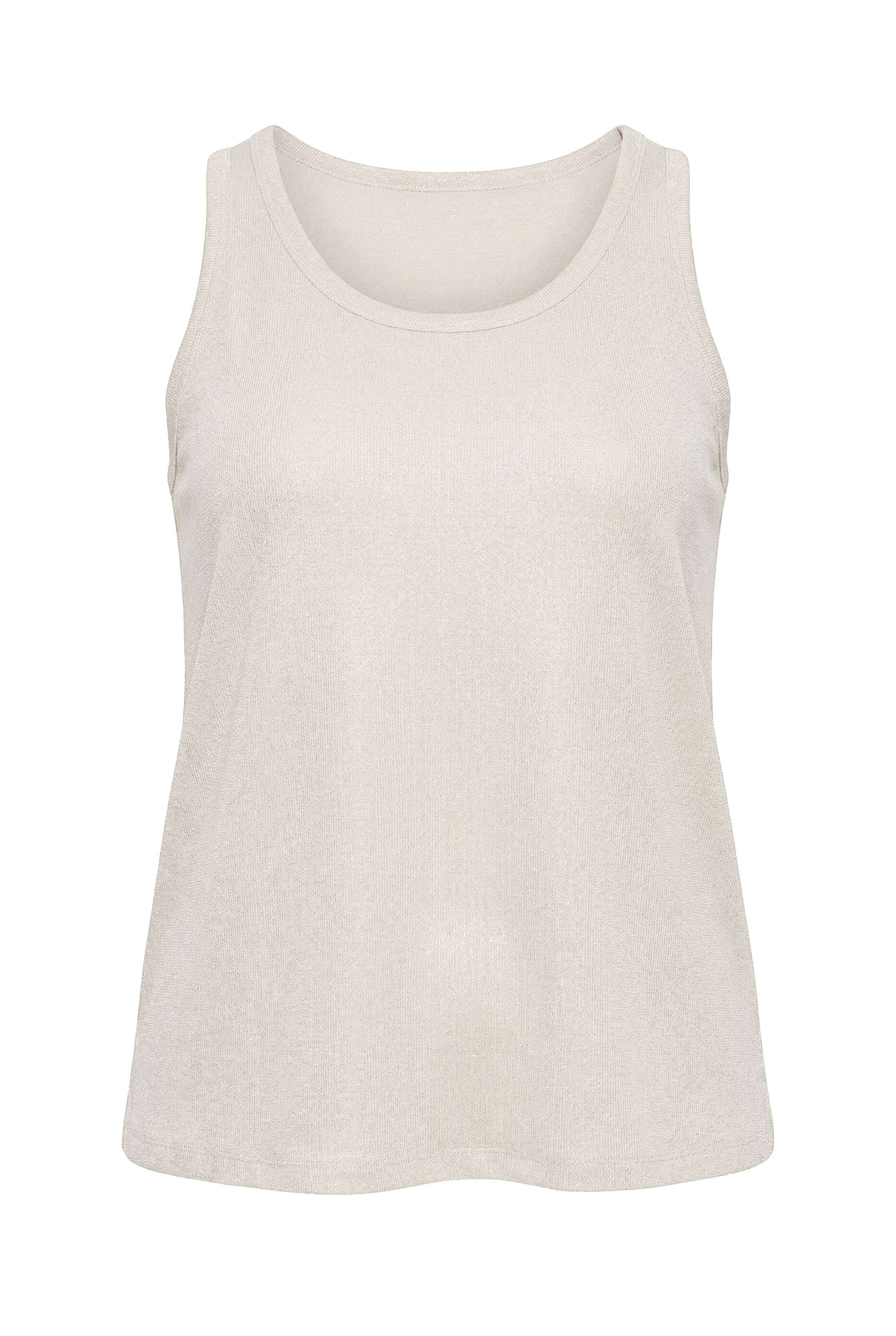 Ulla Popken Top in Beige: Vorderseite