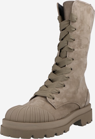 Kennel & Schmenger Lace-Up Boots 'Studio' in Grey: front