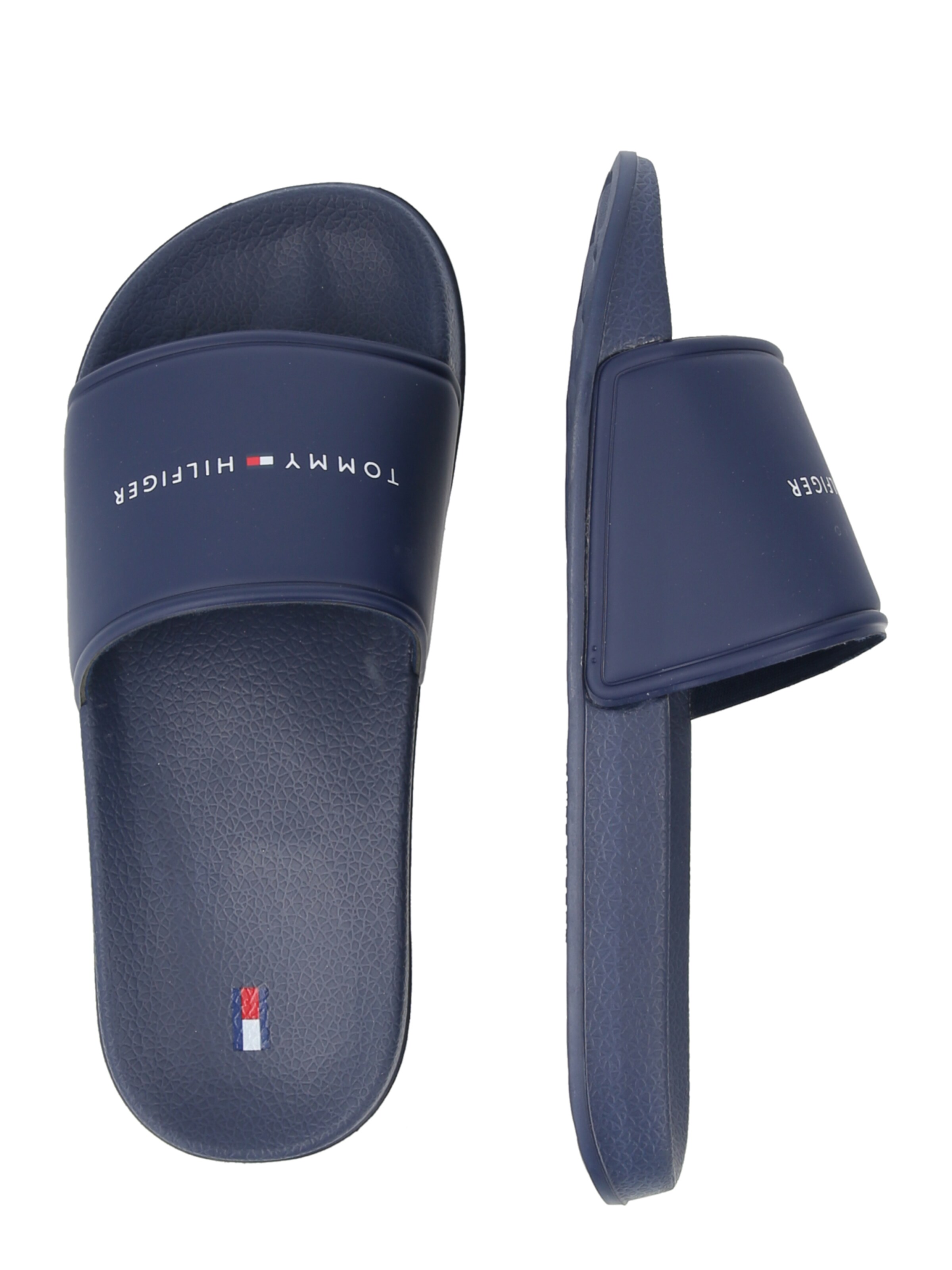 TOMMY HILFIGER Otvorená obuv 'DAMIAN' - Modrá