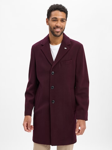 Manteau d’hiver Finshley & Harding London en violet : devant