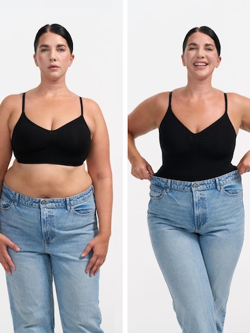 cfab (formerly creamy fabrics) Shaping bodysuit 'Sculpting Shapewear mit String' in Black