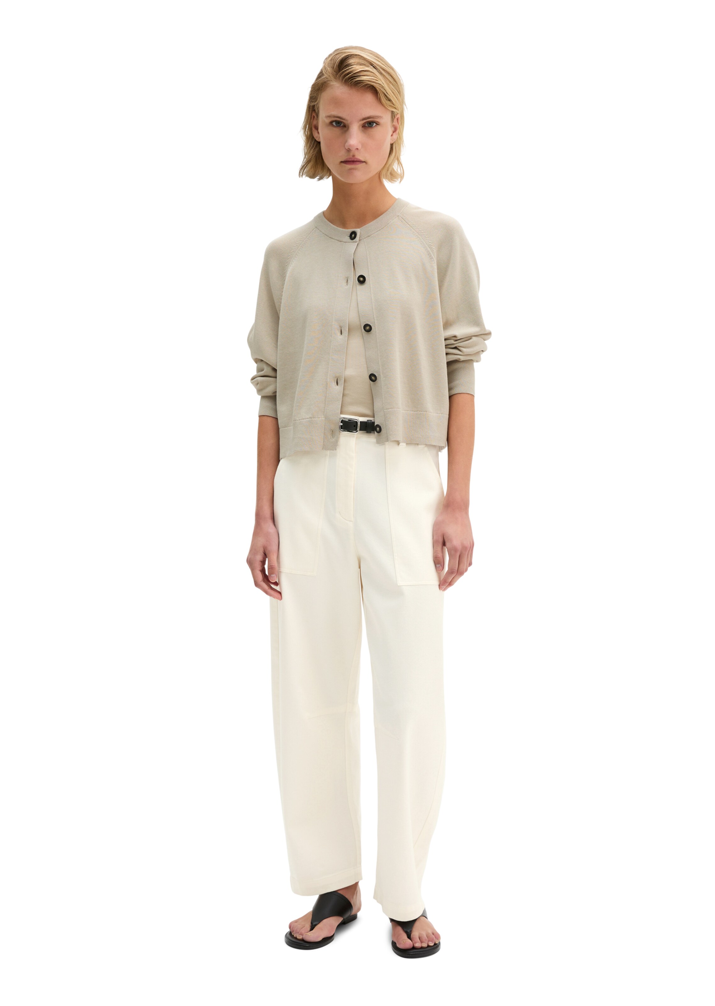 Marc O'Polo Strickjacke in Beige