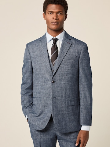 Coupe regular Veste de costume Next en bleu : devant