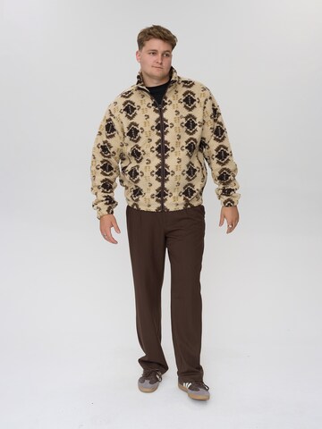 Dxnmxrk Fleece jacket 'DXFulbert' in Beige