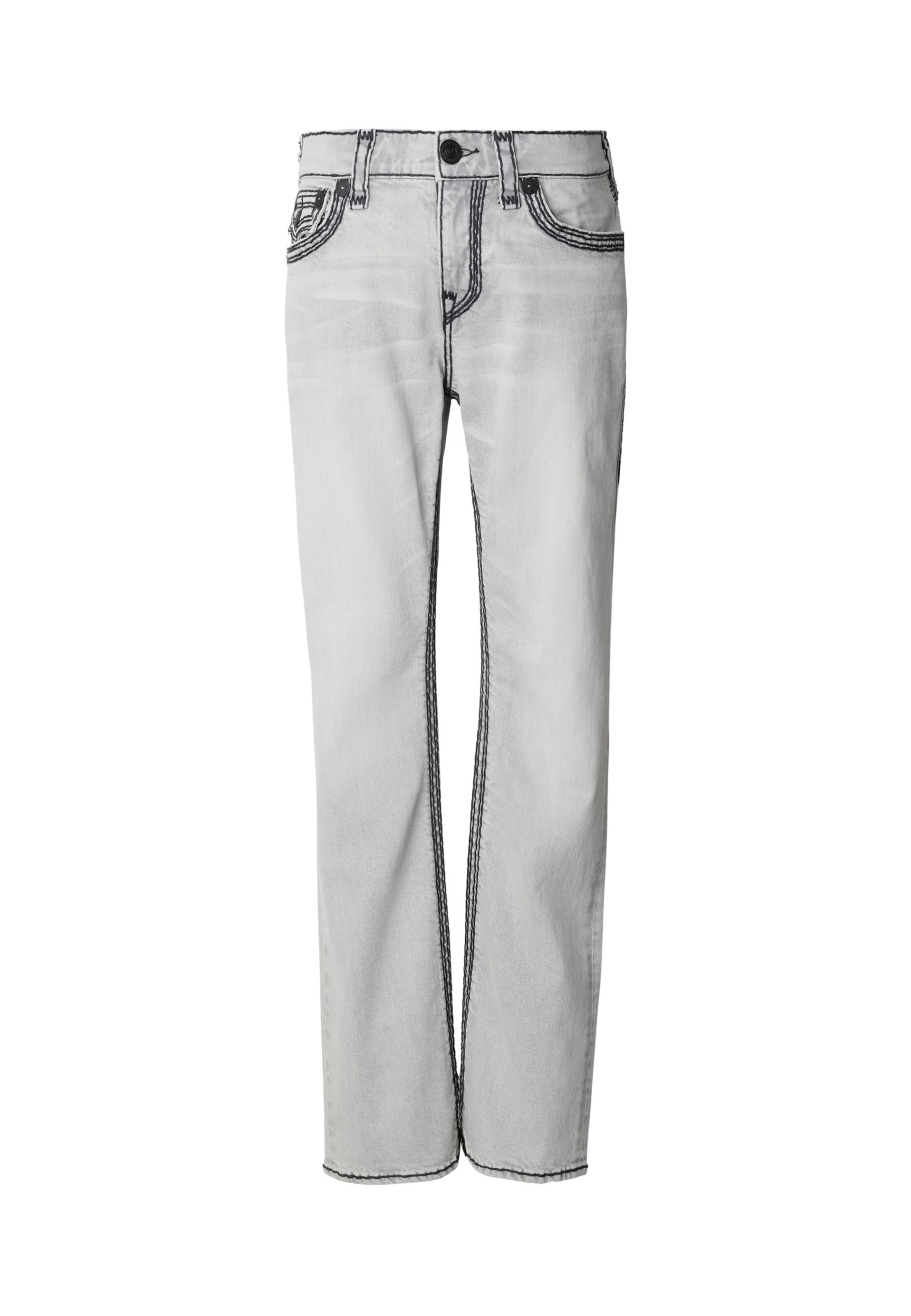 regular Jeans 'Ricky' di True Religion in grigio: frontale