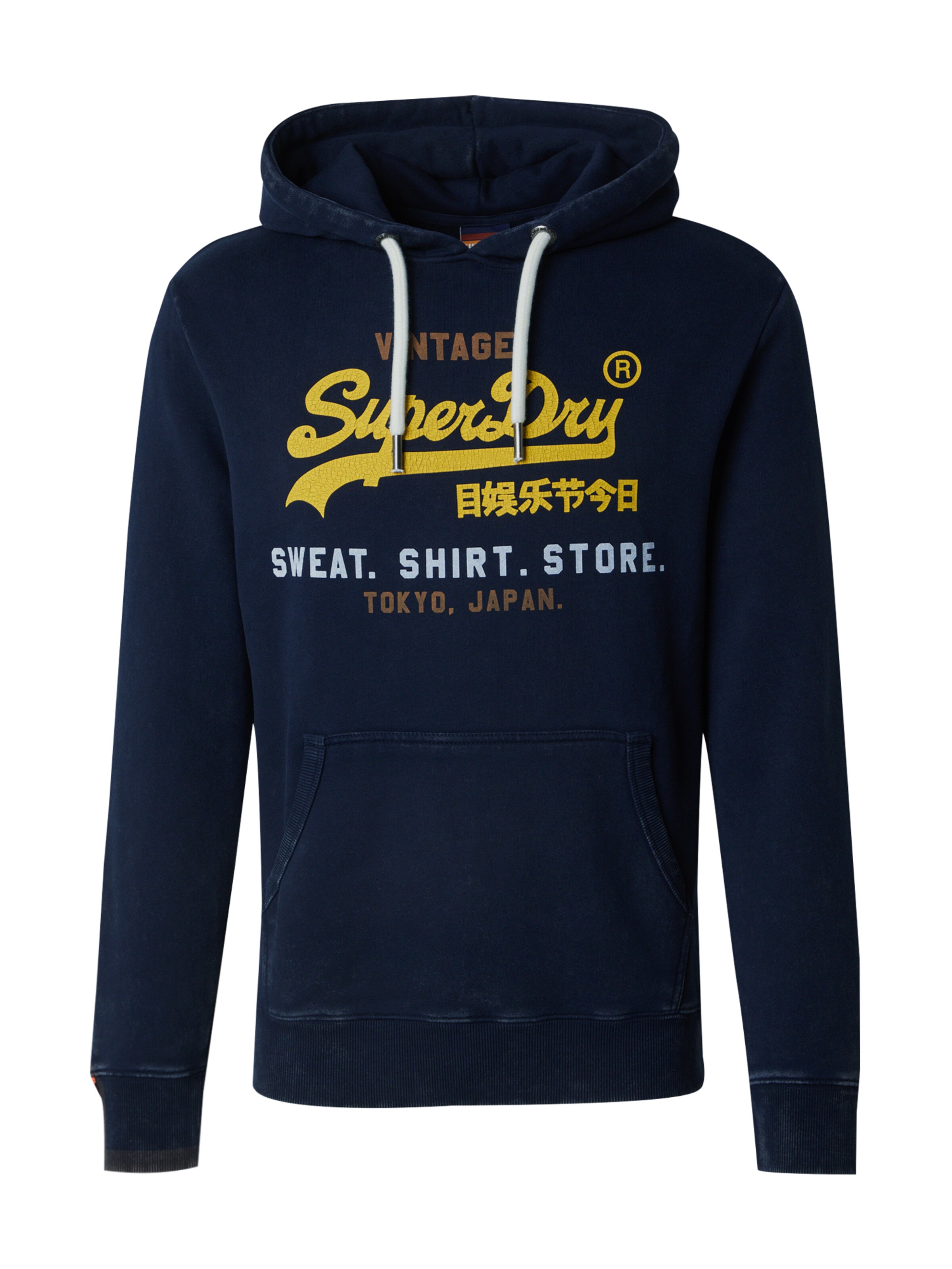 Superdry Tréning póló 'Cali' - kék: elől