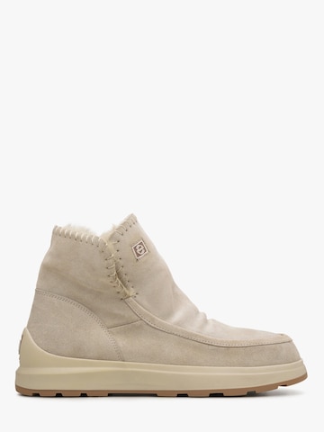 Estro Snowboots '47-24061' in Beige: voorkant