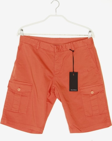 DAVID NAMAN Cargo-Shorts 31-32 in Orange: predná strana