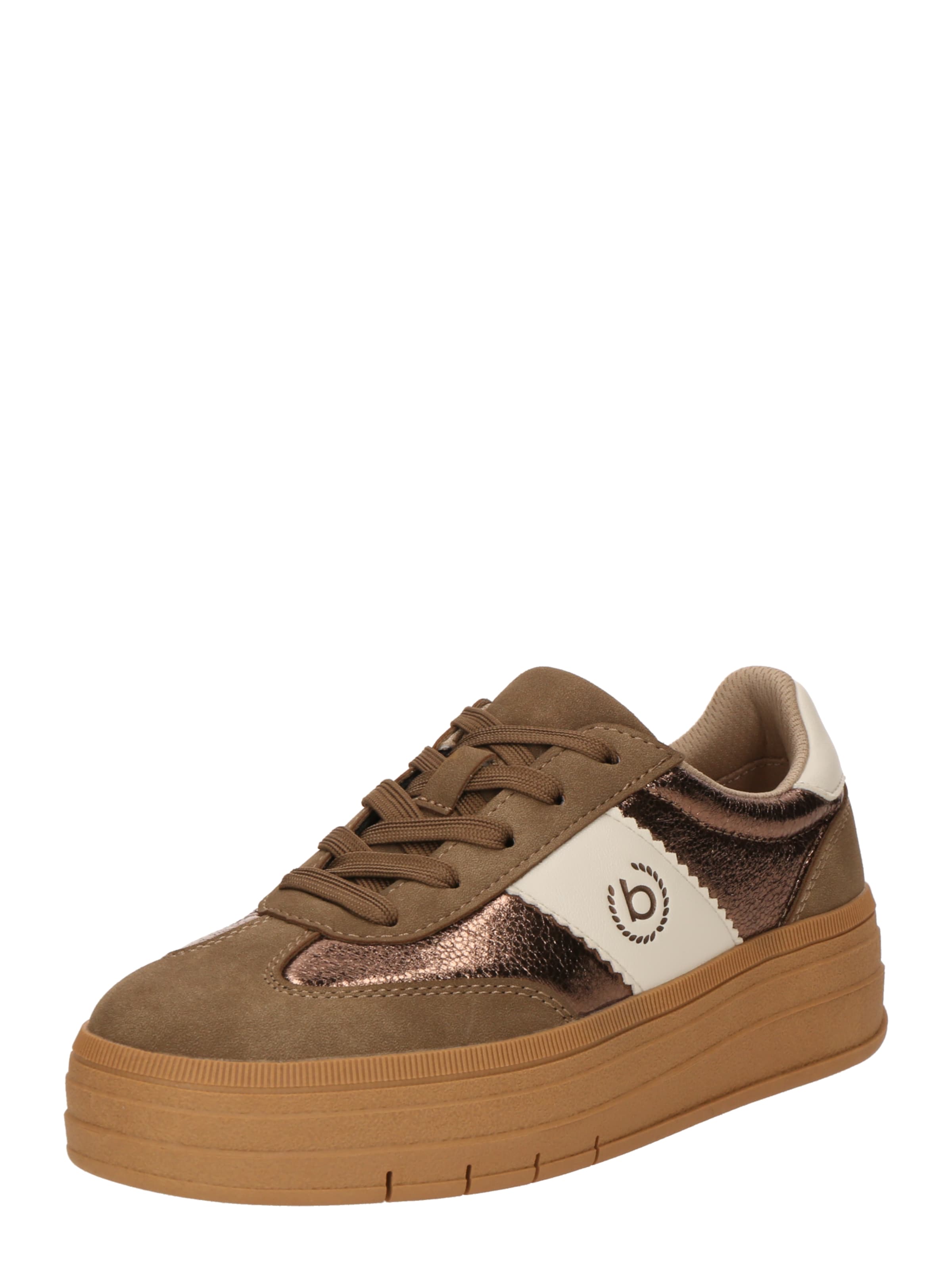 bugatti Låg sneaker i brun: framsida