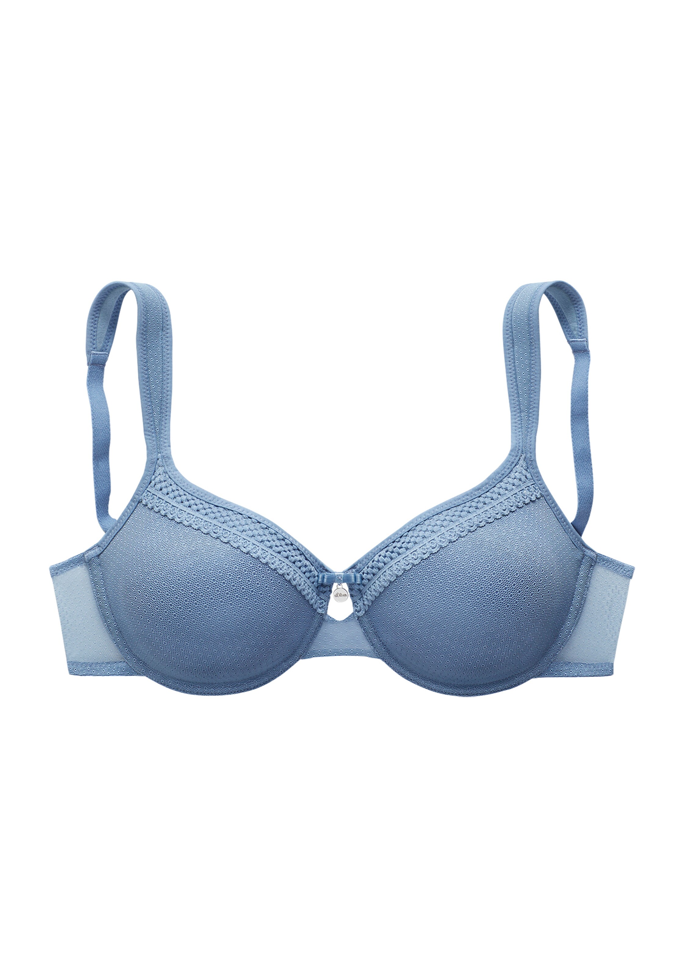 T-shirt Reggiseno di LASCANA in blu: frontale