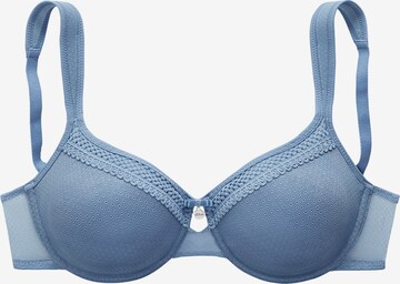 LASCANA T-shirt Bra in Blue: front