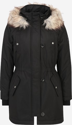 Only Petite Winter Parka 'Iris' in Black: front