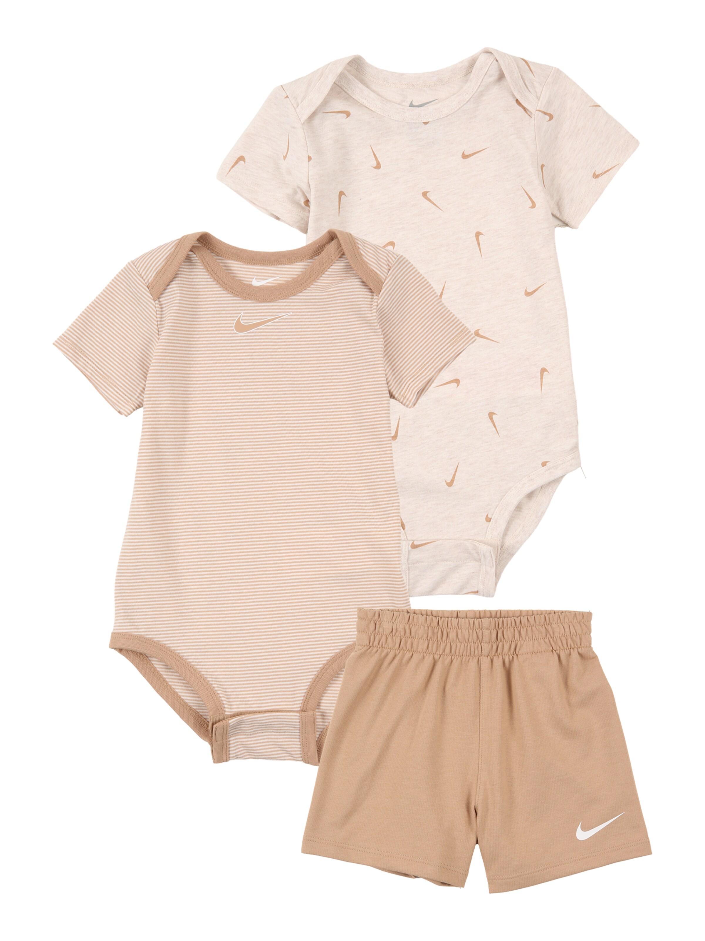 Nike Sportswear Set 'SWOOSHFETTI' - Béžová: predná strana