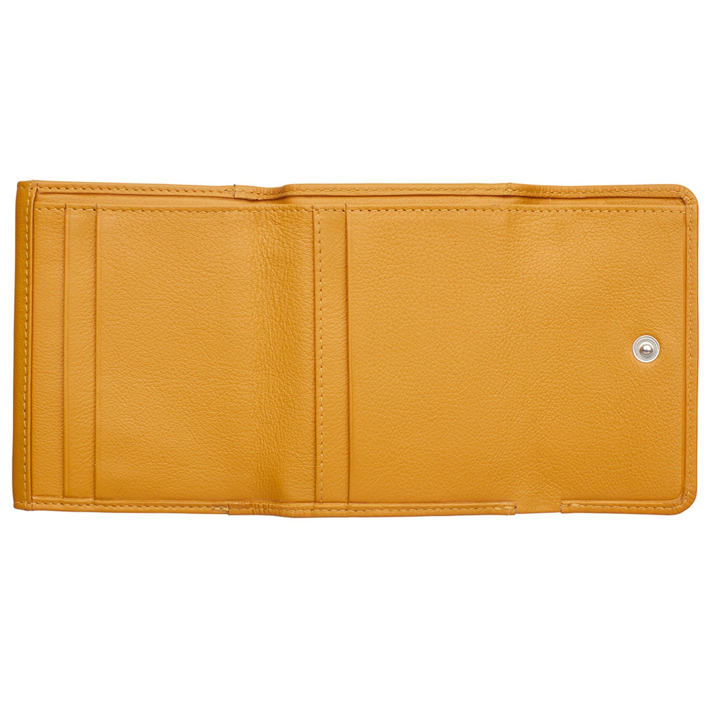 GOLDEN HEAD Geldbörse 'Madrid' in Gelb