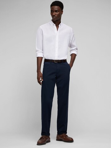 HECHTER PARIS Regular fit Button Up Shirt in White