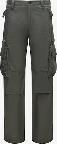 Vintage Industries - regular Pantalón cargo 'Rico' en verde: frente