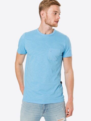 T-Shirt 'Abel' Hailys Men en bleu : devant