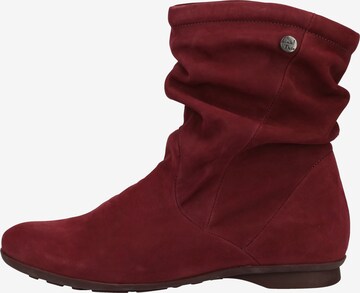 THINK! Ankle Boots in Red