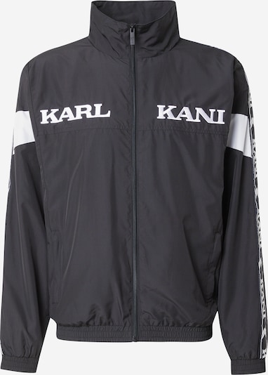 Karl Kani Prijelazna jakna u crna / bijela, Pregled proizvoda