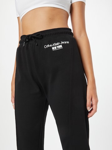 Calvin Klein Jeans Regular Bukse i svart