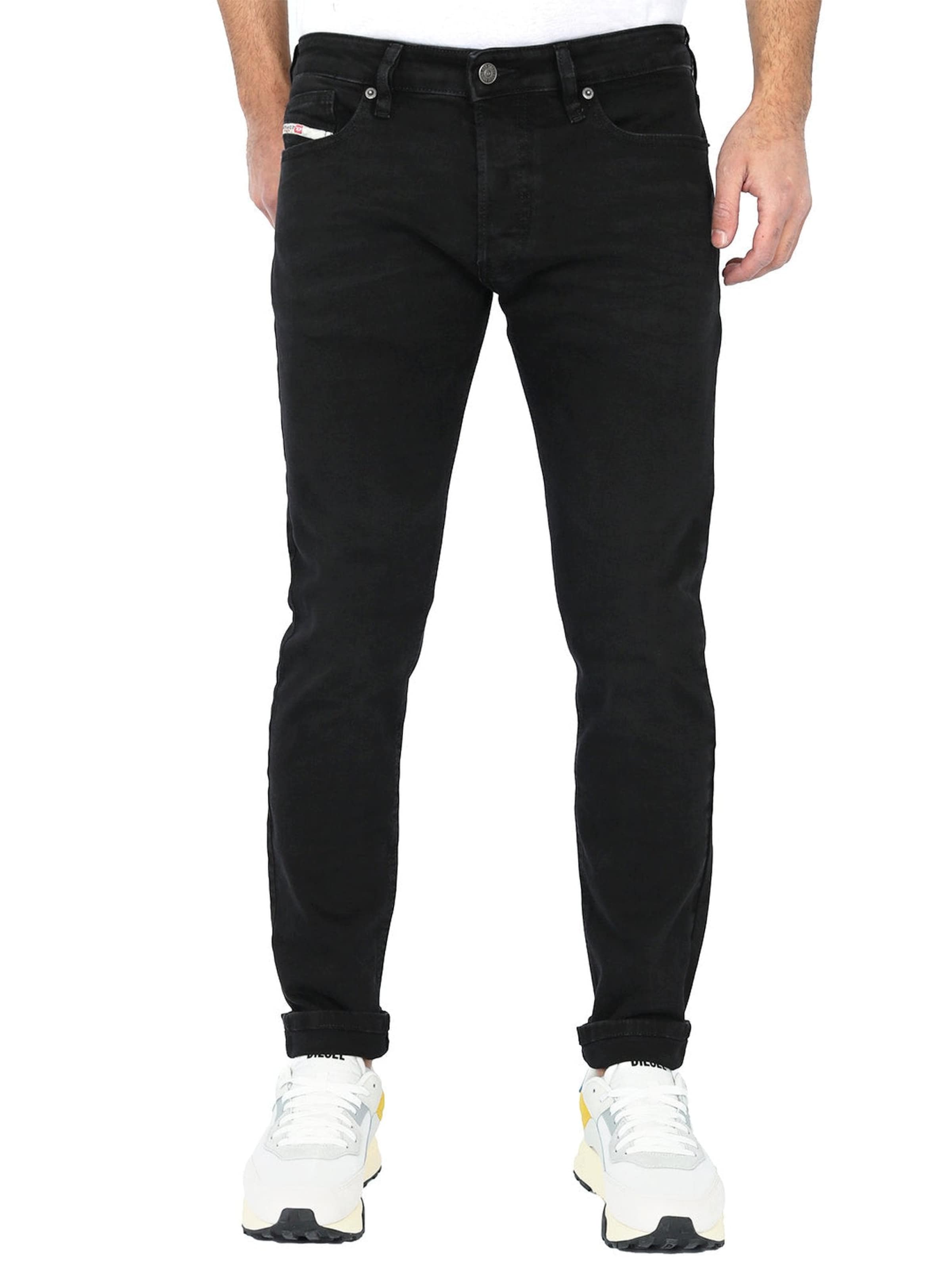 DIESEL Slimfit Jeans 'D-LUSTER' i sort