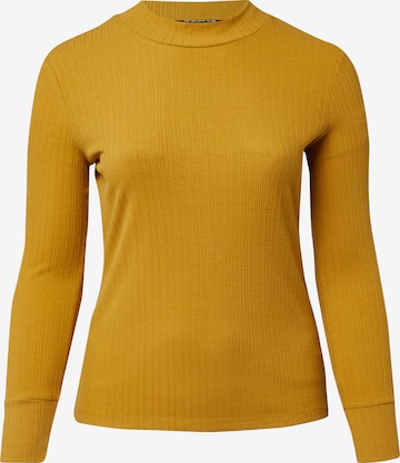 QS Shirt in Geel: voorkant