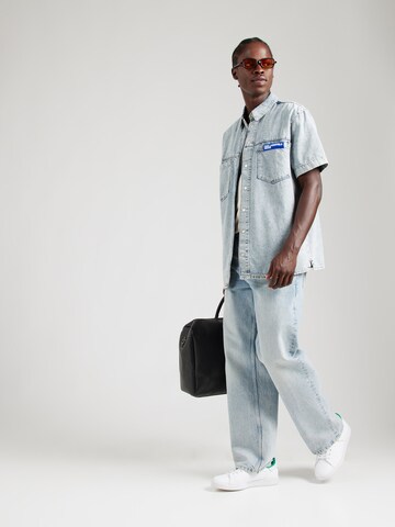 Coupe regular Chemise KARL LAGERFELD JEANS en bleu
