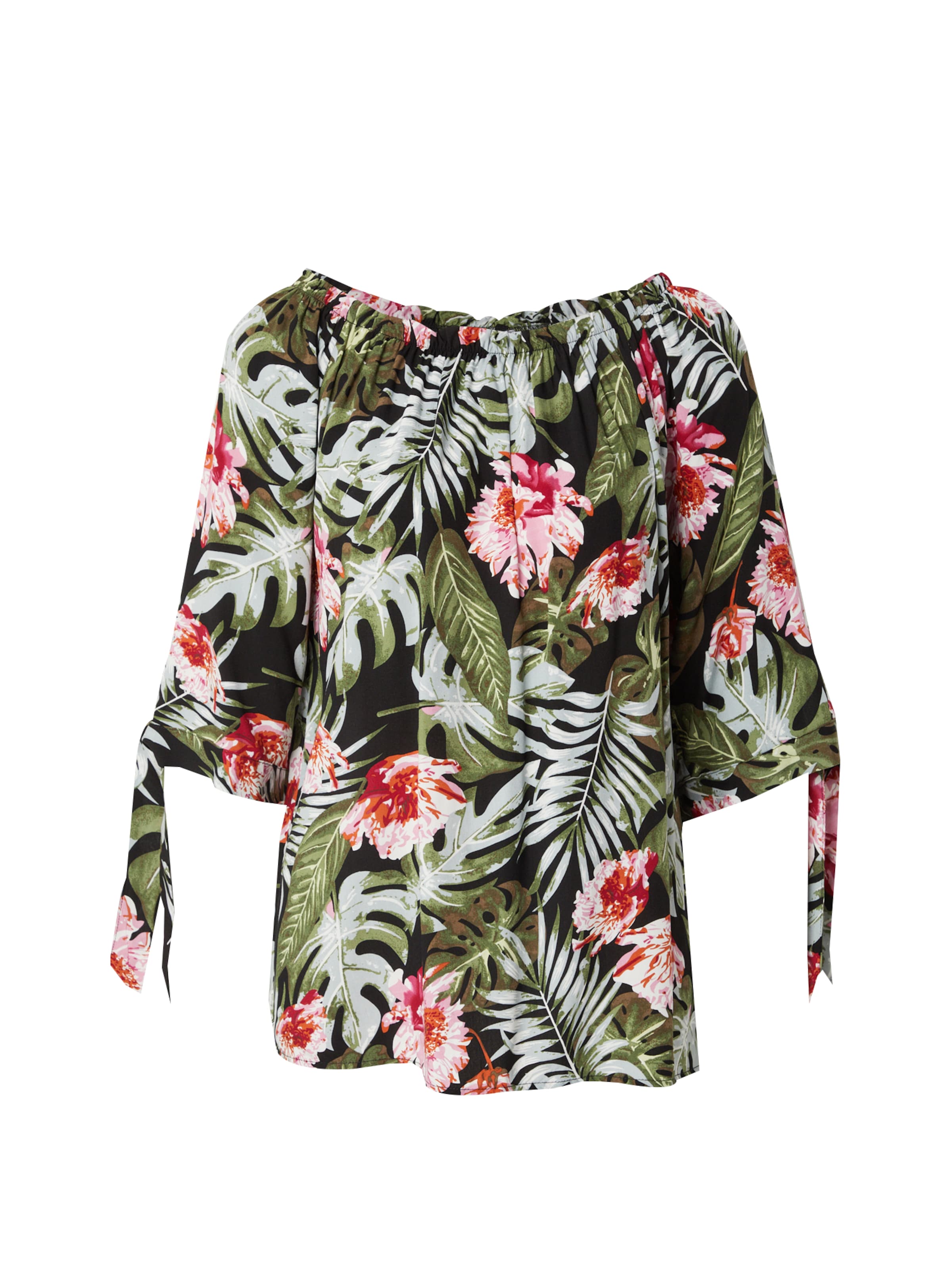 Hailys Μπλούζα 'Lo44tty' σε μαύρο: μπροστά