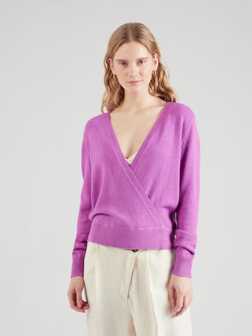 Pull-over 'RIL' VILA en violet : devant