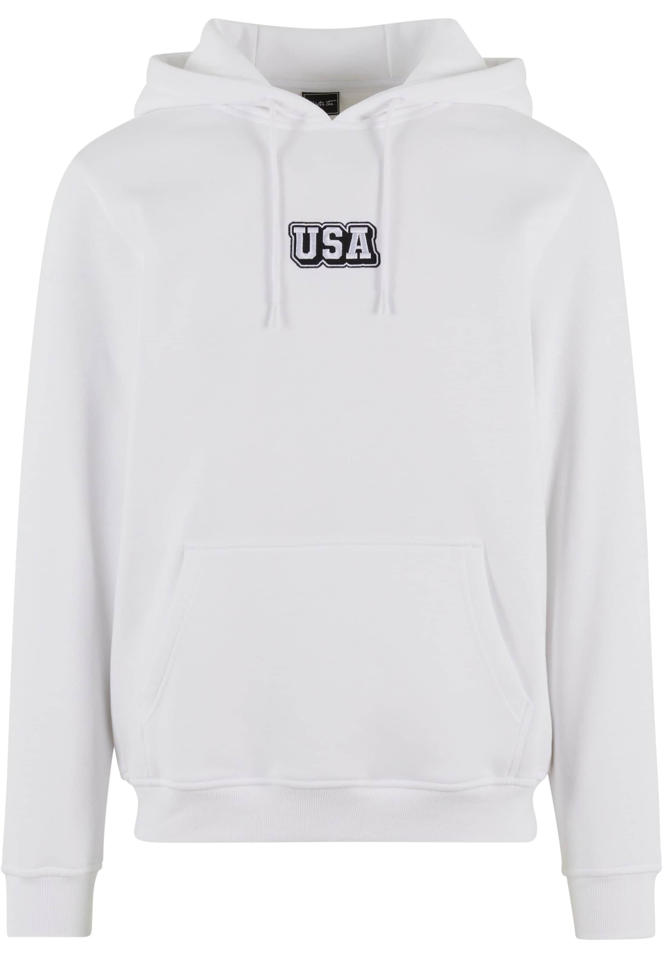Mister Tee - Sudadera en blanco: frente