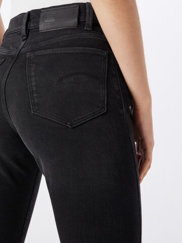 G-Star RAW Slimfit Jeans 'Virjinya' in Schwarz