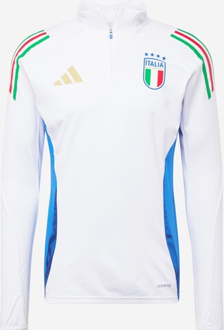 ADIDAS PERFORMANCE Dres 'FIGC' | bela barva: sprednja stran