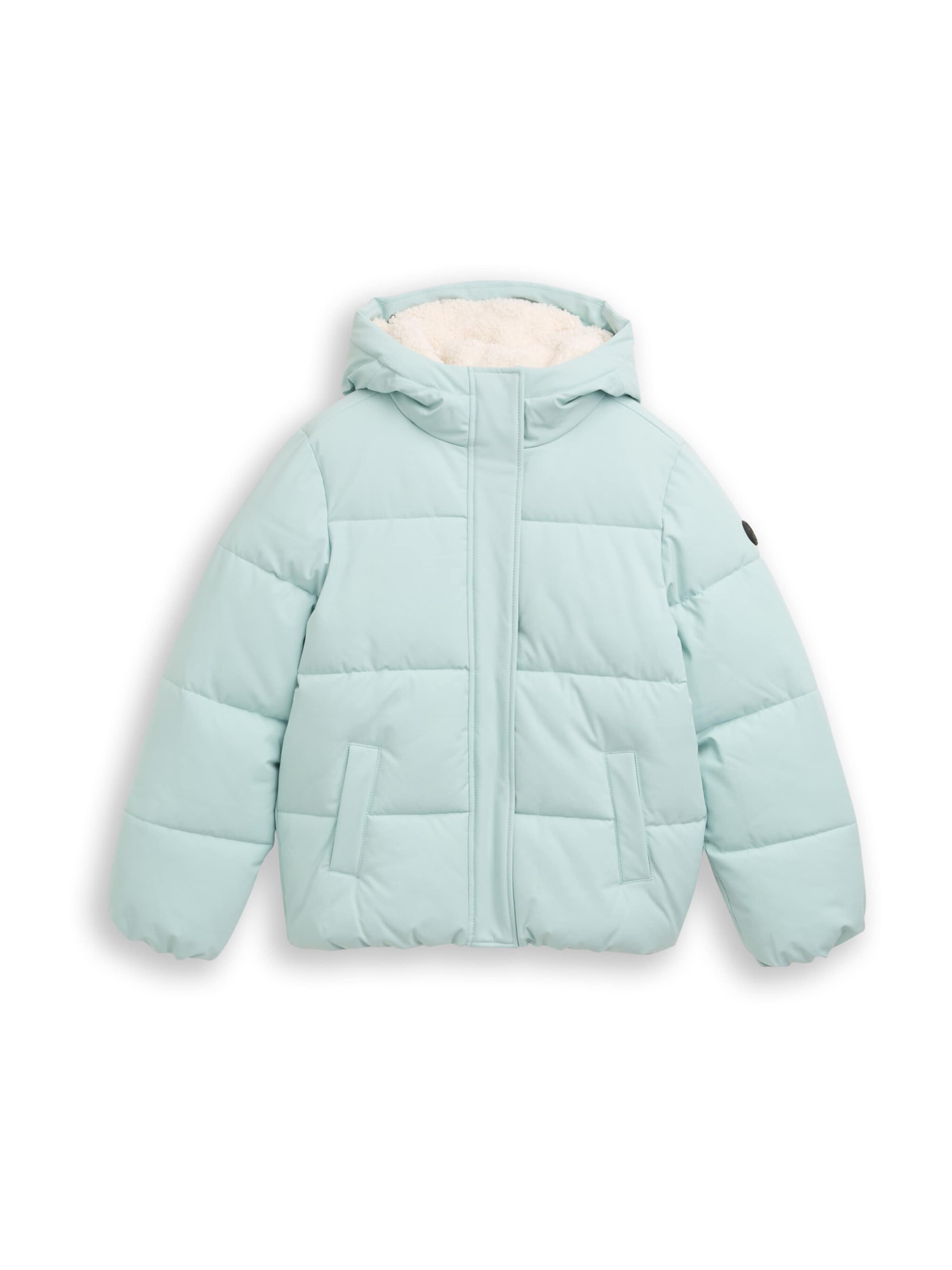 TOM TAILOR Зимняя куртка в Синий: спереди