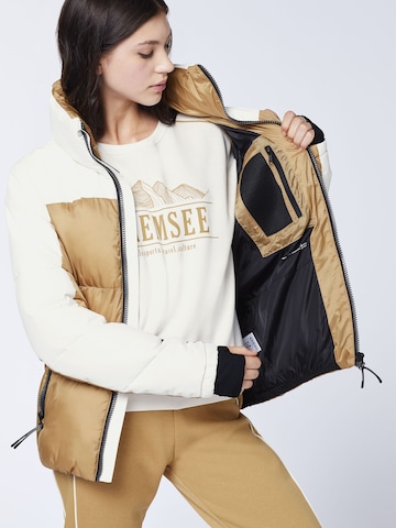 CHIEMSEE Athletic Jacket in Beige